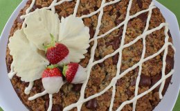 Cinnamon Banana Coffee Cake,&nbsp;grain-free