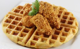 Waffles and Cornflake Chicken&nbsp;Nuggets